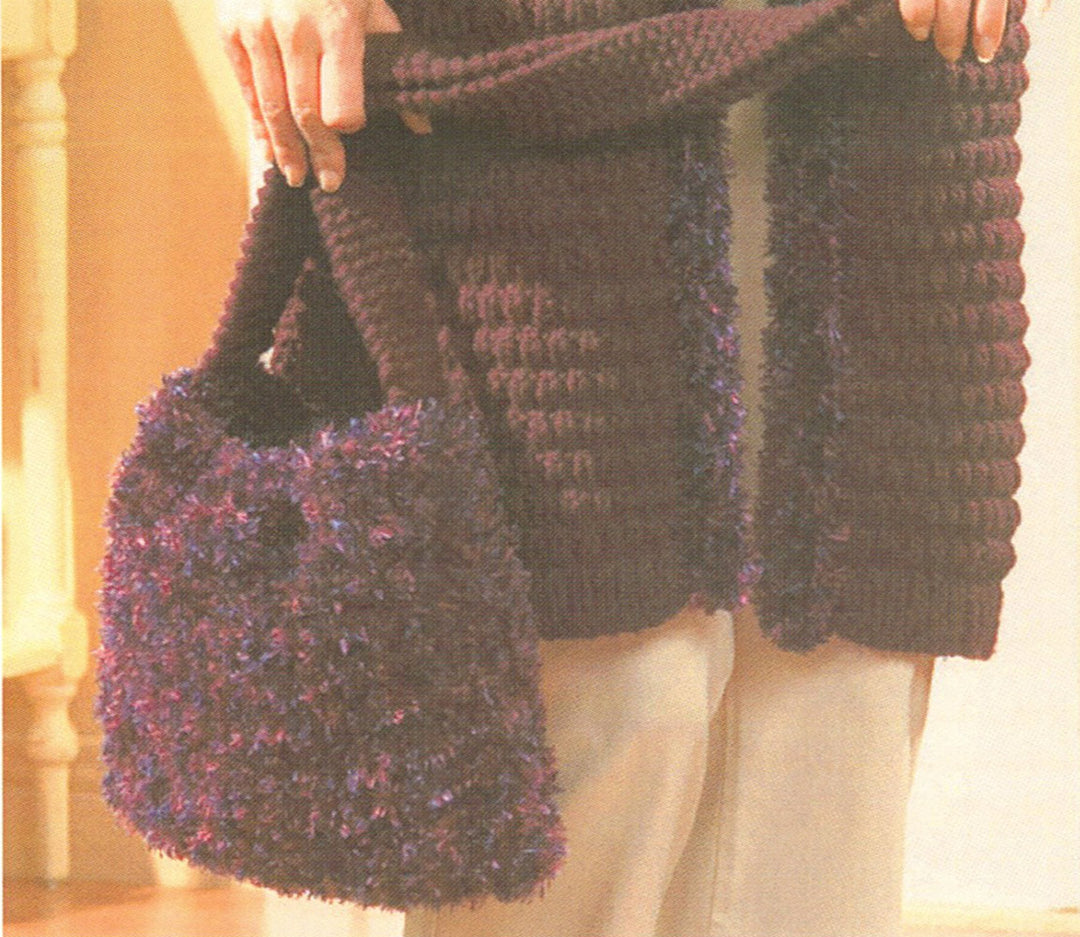 Textured Bulky Purse Pattern