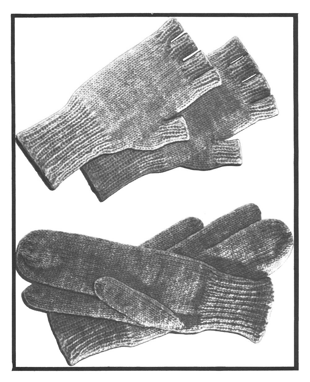 Hunting Mitts Pattern