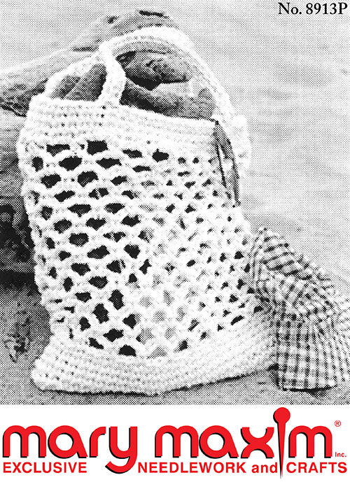 Crochet Tote Bag – Mary Maxim