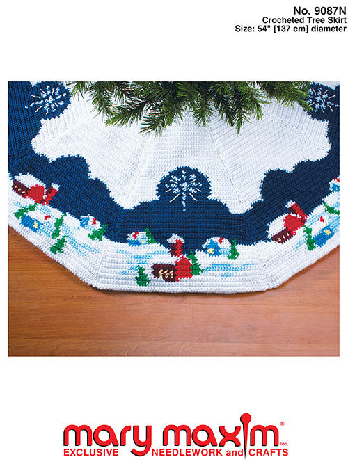 Crocheted Tree Skirt Pattern