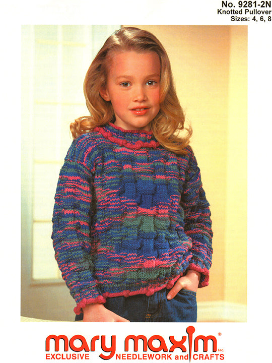 Knotted Pullover Pattern