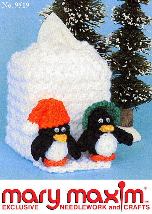 Modèle de couverture de tissu de pingouin
