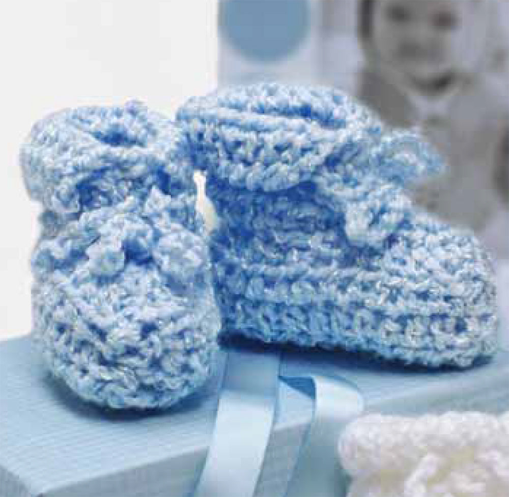 Free Baby Shower Booties Pattern
