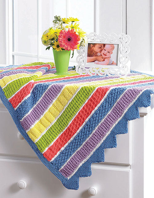 Colorful Fun Blanket Pattern - Available for a Limited Time Only