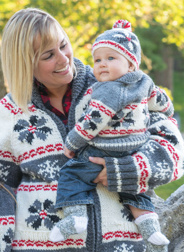 Baby Snowflake Jacket & Hat Pattern