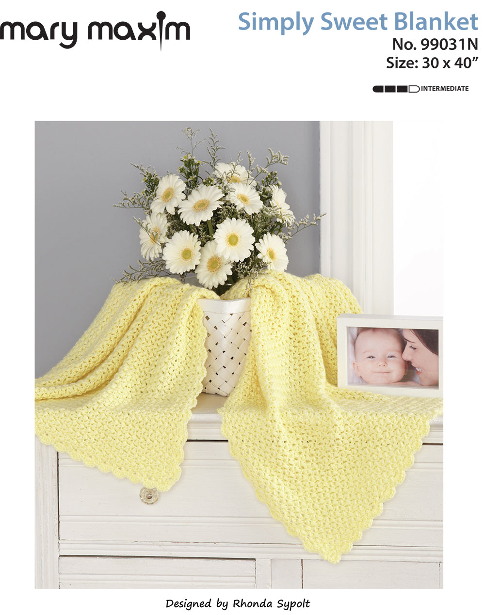 Simply Sweet Blanket - Pattern Only
