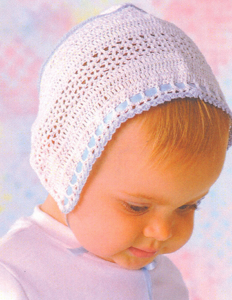 Baby Boy Christening Bonnet Pattern – Mary Maxim