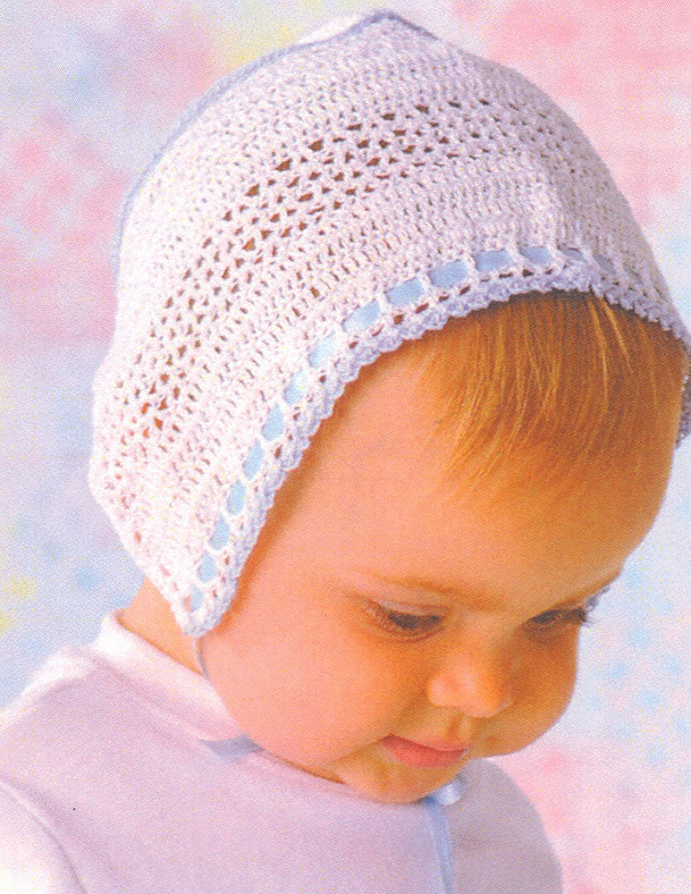 Baby Boy Christening Bonnet Pattern