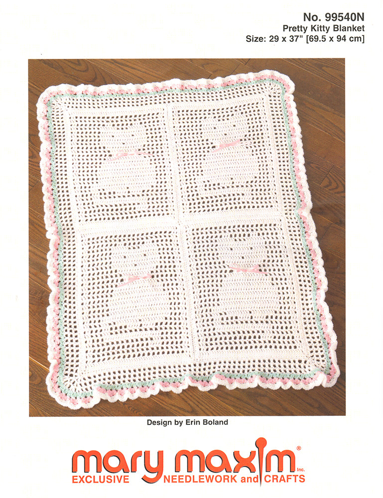 Pretty Kitty Blanket Pattern