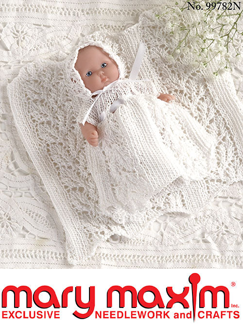 Teeny Tiny Doll Christening Outfit Pattern