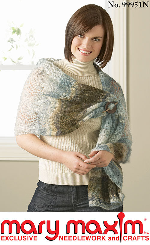 Wandering Lace Wrap Pattern