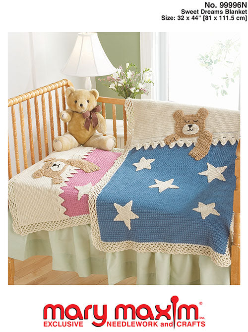 Sweet Dreams Blanket Pattern Mary Maxim