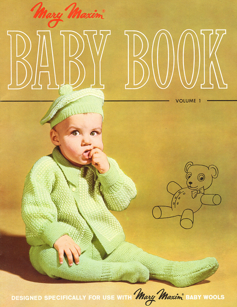 Mary Maxim Baby Pattern Book
